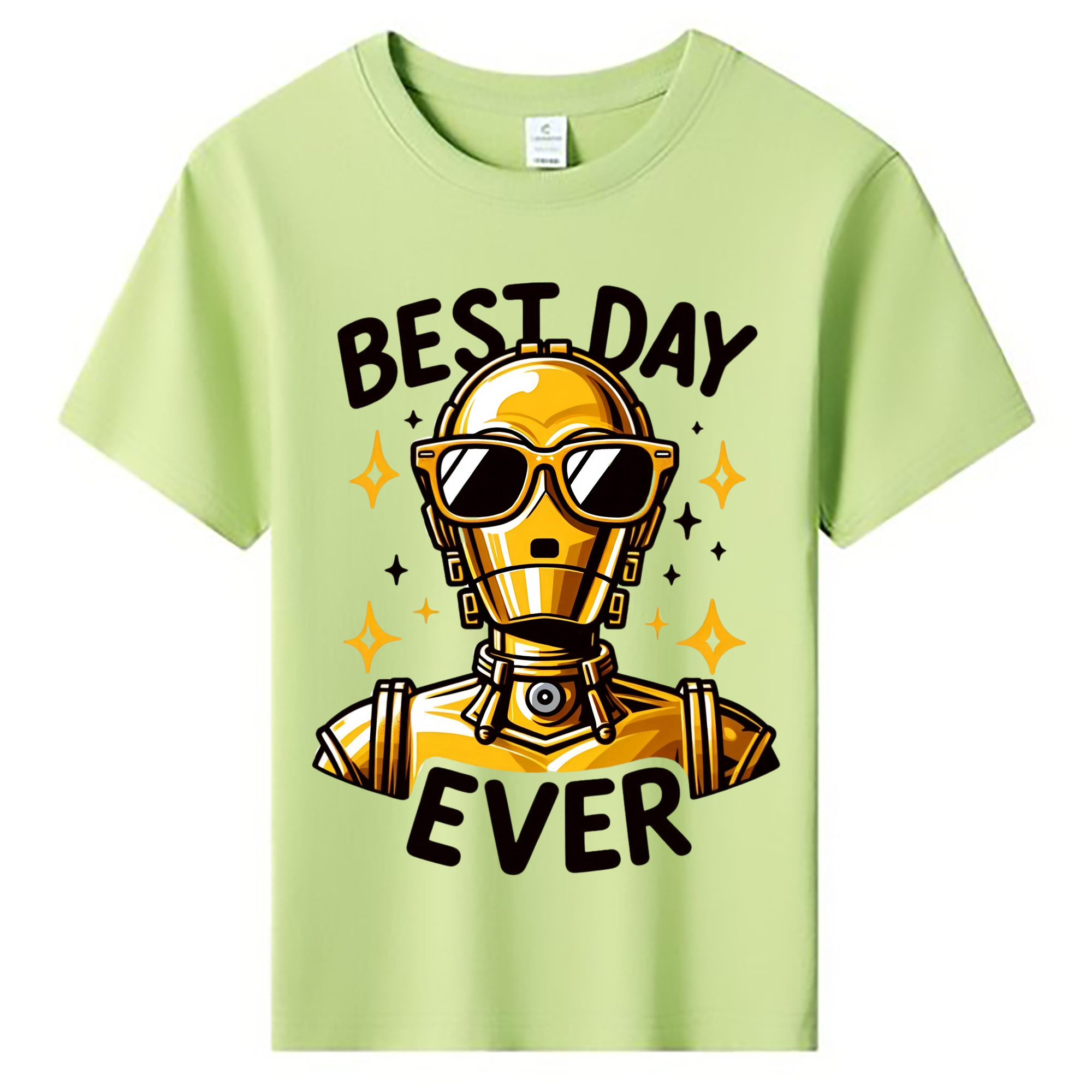 （画像用） スター・ウォーズ Star Wars 綿100％キッズTシャツ（フロントプリント）